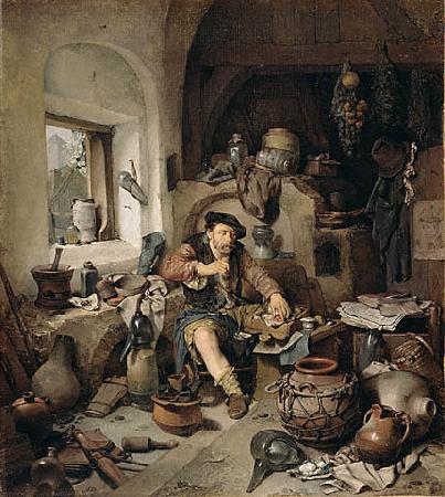 Cornelis Bega Alchemist by oil painting image